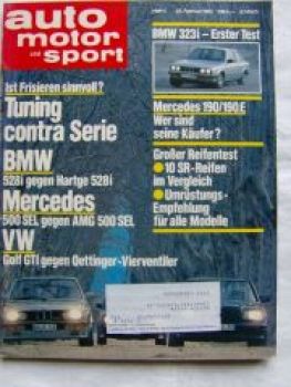 ams 4/1983 BMW 323i E30,528i E28 vs. Hartge H5 E28,