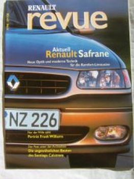 revue 3/1996 Safrane,Laguna Grandtour V6,Twingo Grease