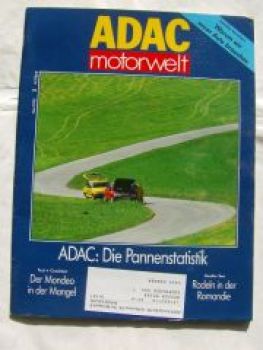 ADAC motorwelt 5/1993 Ford Mondeo vs. Citroen Xantia vs. Mitsubi