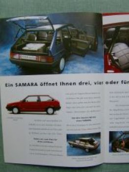 Lada Modelle Prospekt Samara Niva 8/1996 NEU