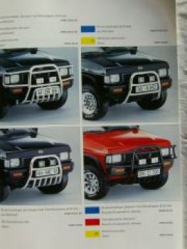 Nissan Pick-Up Zubehör Prospekt DIW21 Mai 1993
