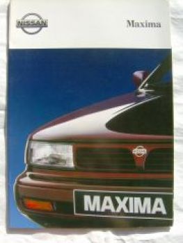 Nissan Maxima J30 Prospekt Mai 1992