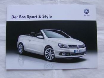 VW Eos Sport & Style Oktober 2012 NEU