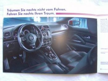 VW Scirocco GTS Oktober 2012 Sonderprospekt NEU