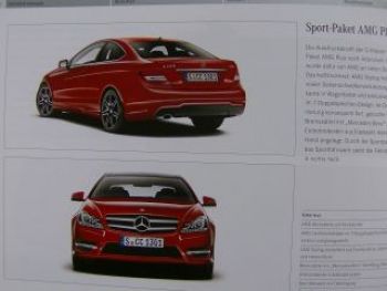 Mercedes Benz C-Klasse Coupè Dezember 2012 NEU