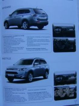 Mitsubishi Outlander Prospekt November 2012 NEU