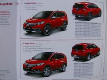 Honda CR-V Originalzubehör Oktober 2012 NEU
