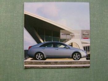 Nissan Primera 2/2006 Prospekt NEU