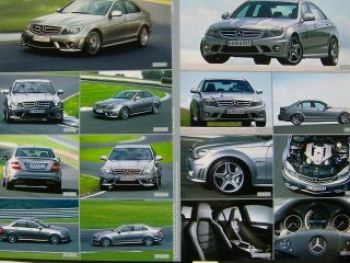 Mercedes Benz C63 AMG Pressemappe Juli 2007 BR204