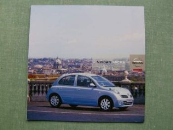 Nissan Micra 1/2006 Prospekt NEU