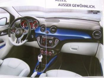 Opel Adam A3 Format Februar 2013 +Preisliste NEU