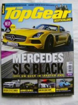 BBC Top Gear 1/2013 Mercedes Benz SLS Black Series BR197,