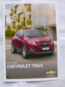 Chevrolet Trax Prospekt 2012 NEU