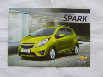 Chevrolet Spark Prospekt +Preisliste 2011 NEU