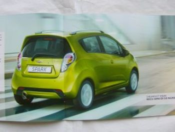 Chevrolet Spark Prospekt +Preisliste 2011 NEU