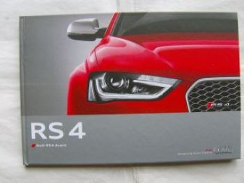 Audi RS 4 Avant Buch April 2013 +Preisliste NEU
