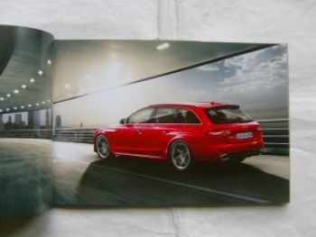 Audi RS 4 Avant Buch April 2013 +Preisliste NEU