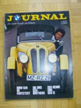 BMW Journal 3/1975 528 E12 im Härtetest Rarität