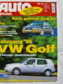 Auto Zeitung 15/1995 Languna Kombi RT 2.0,Mazda 323C 1.4,