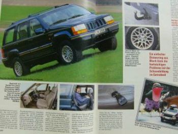 Auto Zeitung 8/1995 Jaguar XJ6 4.0 Sport,Escort 1.6 Flair,106 XR