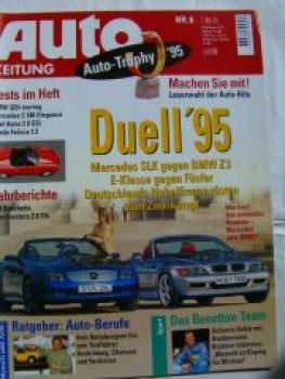 Auto Zeitung 6/1995 BMW 320i Touring E36,C180 Elegance W202,