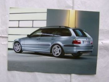 BMW 3er Touring E46 33 Jahre Sondermodell Mappe 2004 NEU