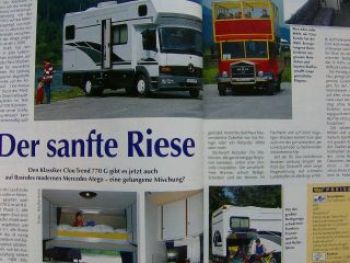 pro mobil 1/2000 Hymer B vs. B Classic,Chausson Allegro 69,