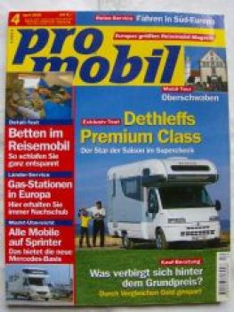 pro mobil 4/2000 Dethleffs Primum Class,Tischer Trail,Elnagh Mar