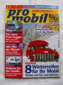 pro mobil 11/2000 Ford Nugget,Hehn,CS,Phoenix 8200i,Fischer Maxi