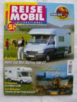 Reise Mobil 12/2000 Hehn Top Star Styling 590ET, Dauertest Eura
