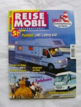 Reise Mobil 2/2000 LMC Liberty 640, Concorde I 800 H, Dethleffs