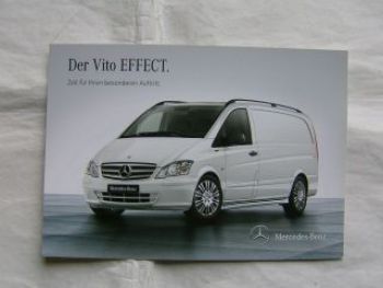 Mercedes Benz Vito EFFECT Juli 2012 Prospektblatt