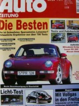 Auto Zeitung 24/1995 Mitsubishi Eclipse,Lexus GS 300 T3,Nissan A