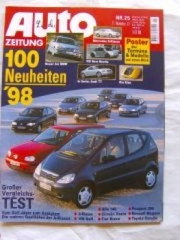 Auto Zeitung 25/1997 Aston Martin DB7, Chrysler CCV,C220 CDi