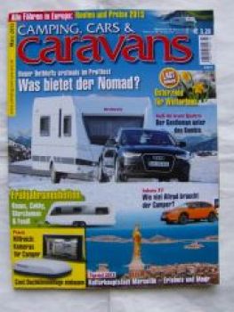 camping,cars & caravans 3/2013 A6 Avant Quattro,Subaru XV,