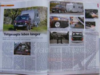 camping,cars & caravans 6/2012 Audi Q3,Lada Niva,Hymer Nova 545,