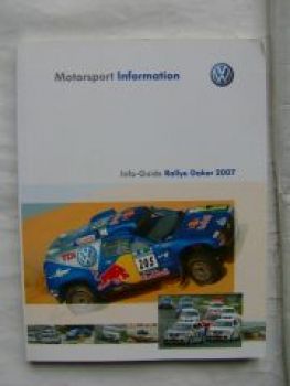 VW Motorsport Information Info-Guide Rallye Dakar 2007