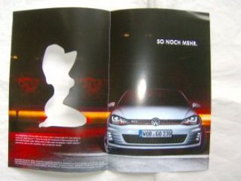 VW Golf VII GTI +Playboy Werbung Mai 2013 NEU Rarität