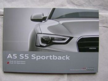 Audi A5 Sportback +S5 Sportback April 2013 NEU