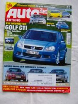 Auto Zeitung 15/2003 Gallardo vs Murcièlago,Corsa C,Mazda 3