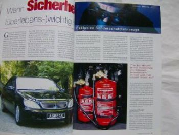 Automobile Luxus & Leben 11-12/2003 SL 55 AMG BR230,Audi Le Mans