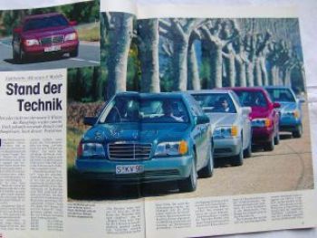 Auto Zeitung 9/1991 BMW 325i E36 vs. 190E 2.6 W201,BMW Z1