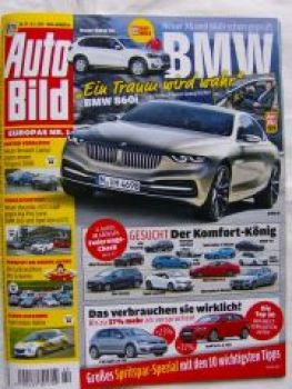 Auto Bild 22/2013 BMW 860i,Lexus IS300h,Opel Adam Cup,