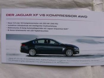 Jaguar XF V6 Kompressor AWD + XJ V6 Kompressor AWD