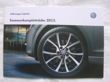 VW Zubehör Sommerkompletträder 2013 alle Baureihen NEU