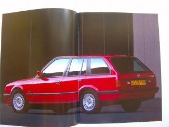 BMW 3 Series Touring E30 Rechtslenker UK September 1990