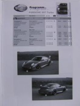 TechArt Pricelist Porsche 997 Turbo September 2007
