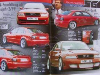 Styling Garage Ingolstadt Audi A4/S4 ab 2/1997 Prospekt