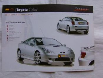 MS Design Tornado Toyota Celica Prospektblatt
