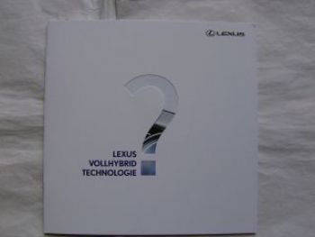 Lexus Vollhybrid Technologie RX450h,CT200h,LS600h,GS450h,